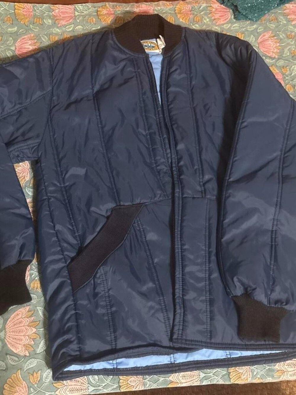 Men's Navy and Blue Jacket